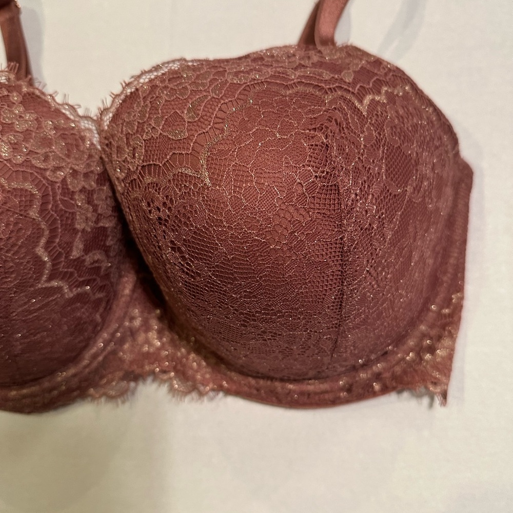 NWT Victoria’s Secret Dream Angela Lined Demi Bra - 36DDD (36F) - Picture 3 of 7